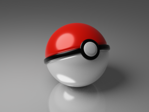 pokebol Modello 3D