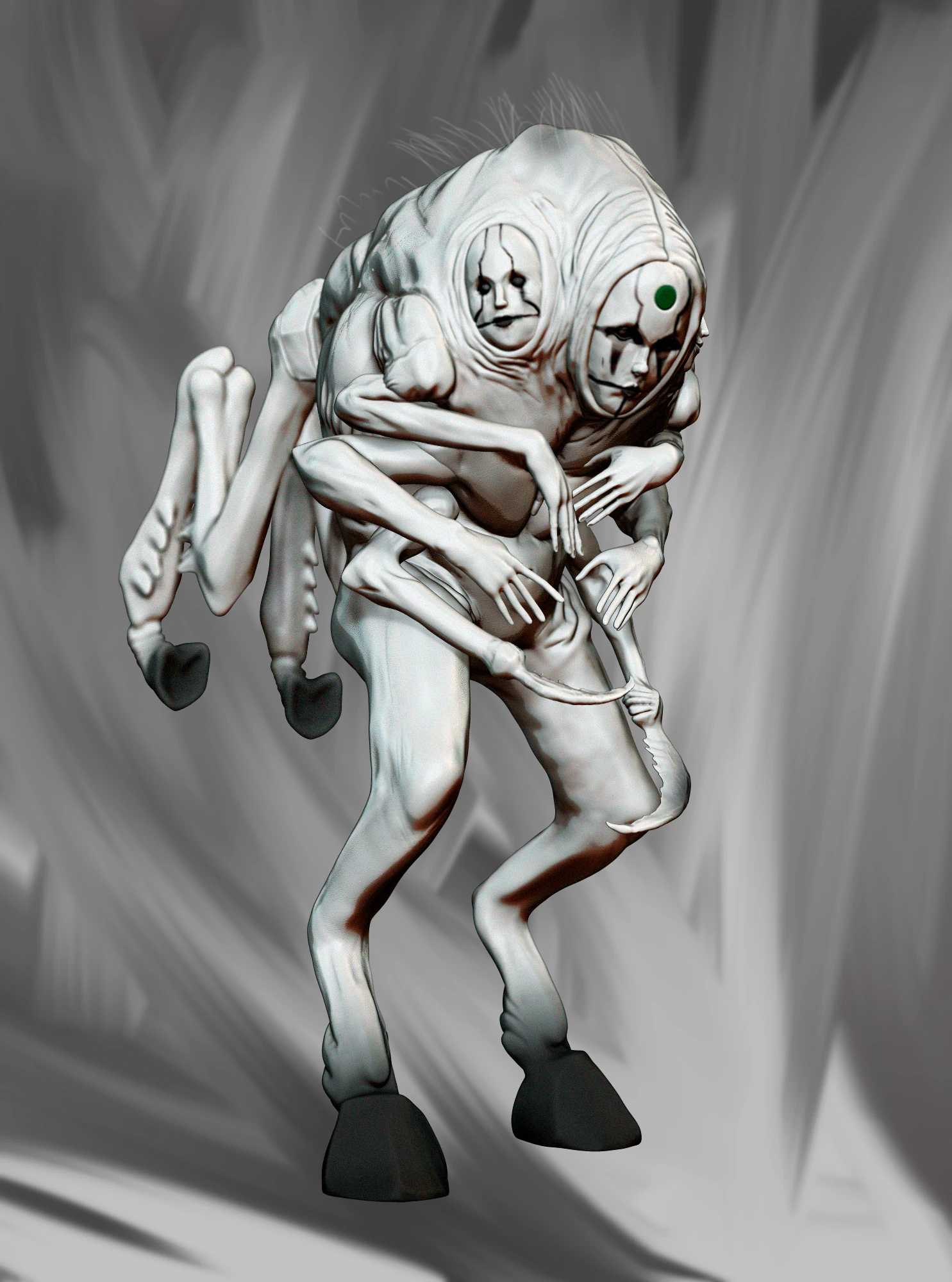 nightmare 3D Print Model .c4d .max .obj .3ds .fbx .stl .blend 
