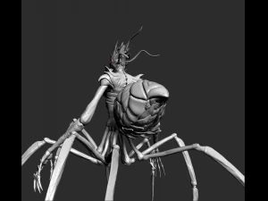 stone spider 3D Print Model