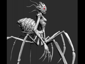 stone spider 3D-Druckmodell