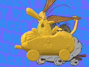 The boulder mobile 3D 打印模型