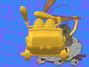 The boulder mobile 3D Print Model