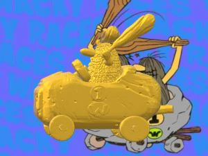 The boulder mobile 3D Print Model