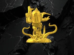 Boba Fett guerre stellari Modello di stampa 3D