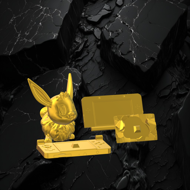 POKEMON DS 3D Принт Модель .c4d .max .obj .3ds .fbx .stl .blend