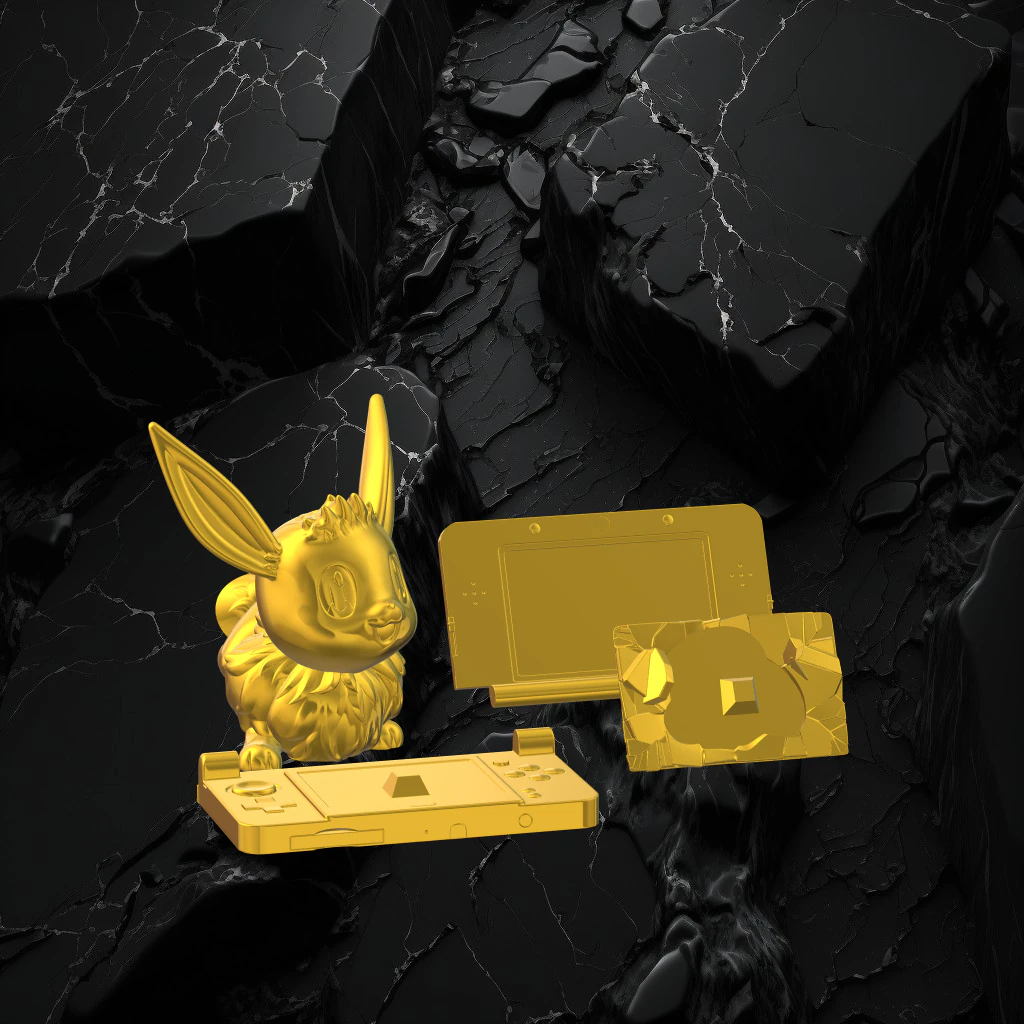 POKEMON DS 3D Print Model .c4d .max .obj .3ds .fbx .stl .blend 