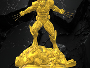 Wolverine 3D 打印模型