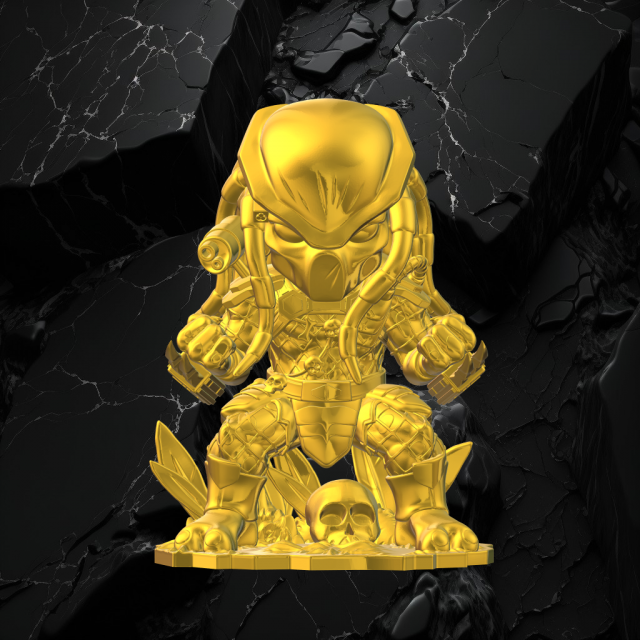 The predator 3Dプリントモデル .c4d .max .obj .3ds .fbx .stl .blend