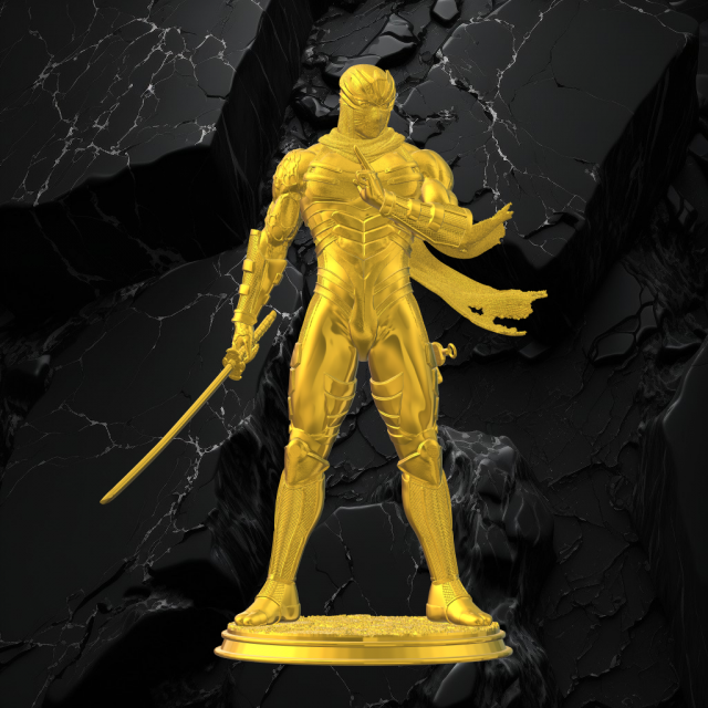 Ryu Hayabusa Ninja Gaiden Modello di stampa 3D .c4d .max .obj .3ds .fbx .stl .blend 
