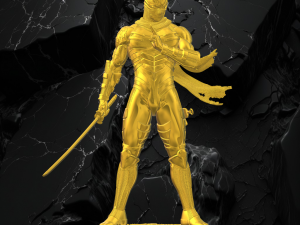 Ryu Hayabusa Ninja Gaiden 3D 打印模型