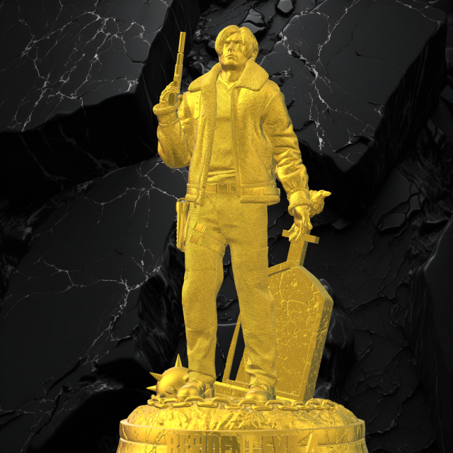 Resident evil Modelo de impresión 3D .c4d .max .obj .3ds .fbx .stl .blend 