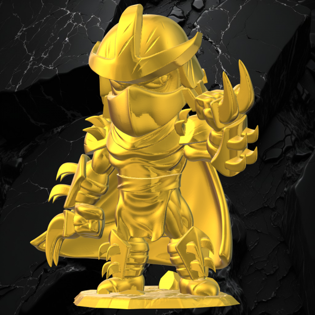 Tmnt shredder Modèles 3D en vedette .c4d .max .obj .3ds .fbx .stl .blend 