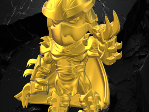 Tmnt shredder 3D 打印模型