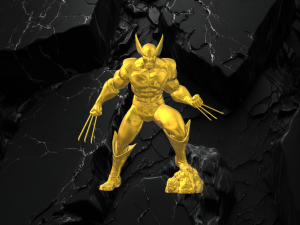 Wolverine 3D 打印模型