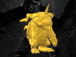 GABUMON DIGIMON 3D 打印模型
