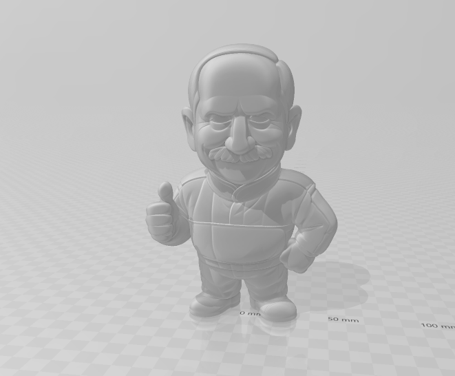Dale sr 3D Baskı Modeli .c4d .max .obj .3ds .fbx .stl .blend 