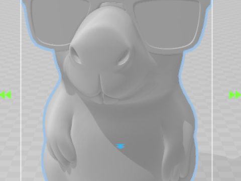Capybara Model Cetak 3D
