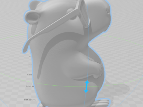 Capybara Modèles 3D en vedette