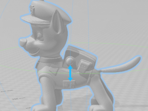 Style patrulha canina Marshal pow patrol 3D Baskı Modeli