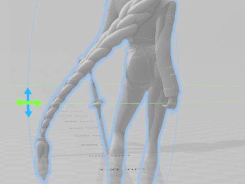 Style 3D Rumi warrior from K POP guerreira k pop Model do druku 3D