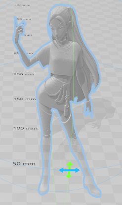 Style 3D Mira warrior from K POP guerreira k pop Model do druku 3D .c4d .max .obj .3ds .fbx .stl .blend