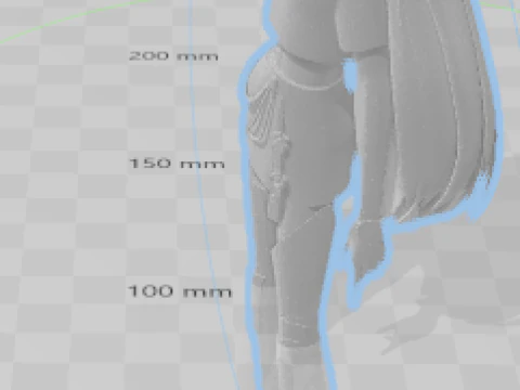 Style 3D Mira warrior from K POP guerreira k pop 3D Print Model