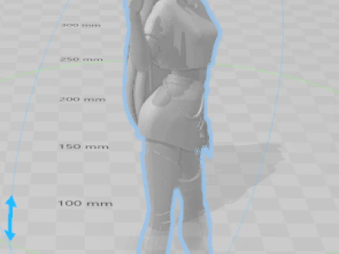 Style 3D Mira warrior from K POP guerreira k pop 3D Print Model