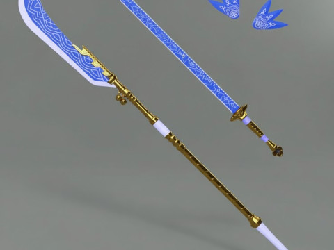 Style 3D armas warrior from K POP guerreira k pop Modello di stampa 3D