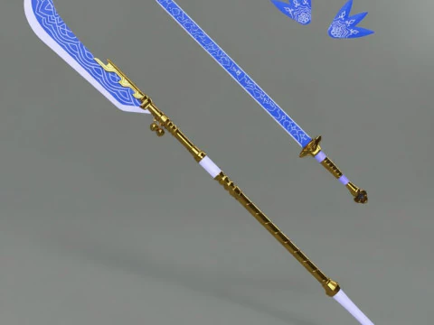 Style 3D armas warrior from K POP guerreira k pop 3D Print Model