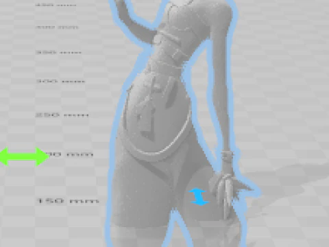 Style 3D comple warrior from K POP guerreira k pop 3D Print Model