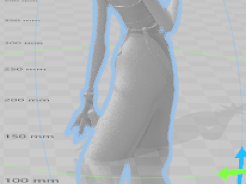 Style 3D comple warrior from K POP guerreira k pop 3D 打印模型