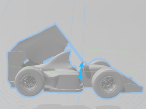 Style 3D caricatura f1 senna bandeira flag Modèles 3D en vedette