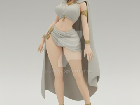 Boneca lolli manga 3d grecia menina mulher women 3D Принт Модель