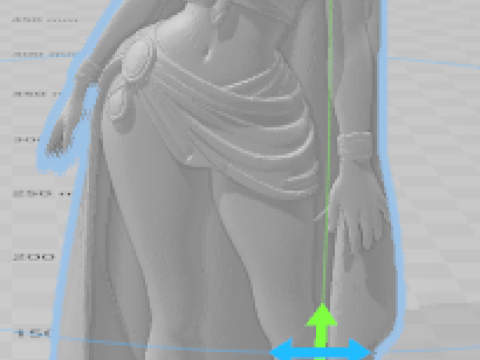 Boneca lolli manga 3d grecia menina mulher women Modello di stampa 3D