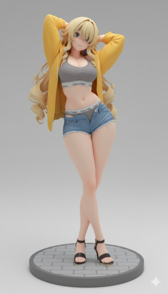 Boneca lolli manga 3d grecia menina mulher women 3D Принт Модель .c4d .max .obj .3ds .fbx .stl .blend