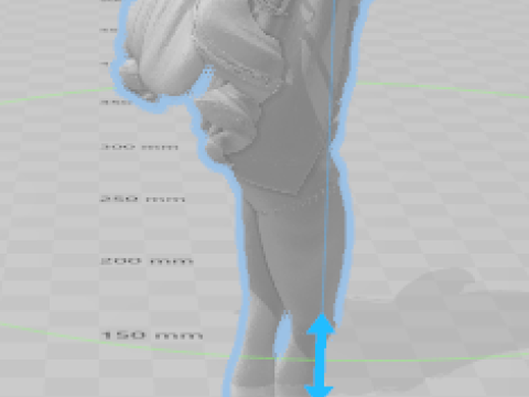 Boneca lolli manga 3d grecia menina mulher women Modèles 3D en vedette