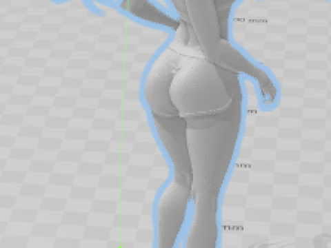 Boneca lolli manga 3d grecia menina mulher women Model do druku 3D