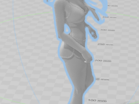 Boneca lolli manga 3d grecia menina mulher women Model do druku 3D