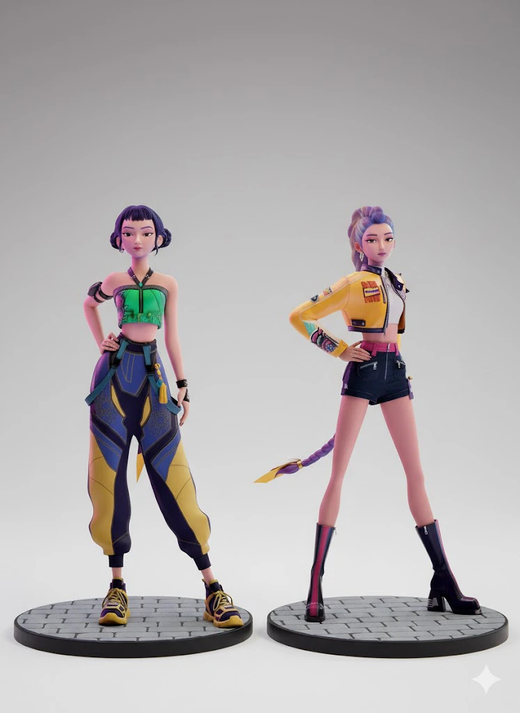 Boneca lolli manga kpop menina mulher women 3D Print Model .c4d .max .obj .3ds .fbx .stl .blend