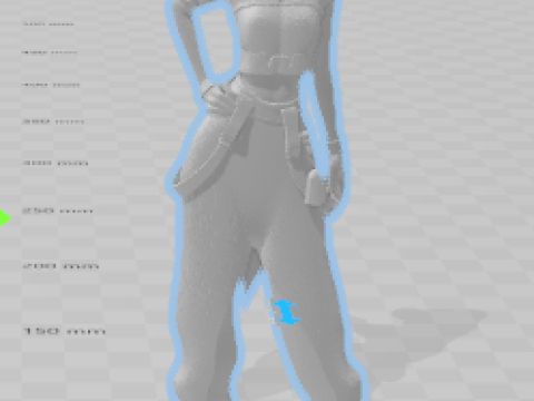 Boneca lolli manga kpop menina mulher women Modelo de impresión 3D