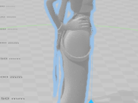Boneca lolli manga kpop menina mulher women Modelo de impresión 3D