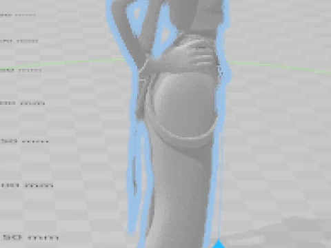 Boneca lolli manga kpop menina mulher women 3D Print Model