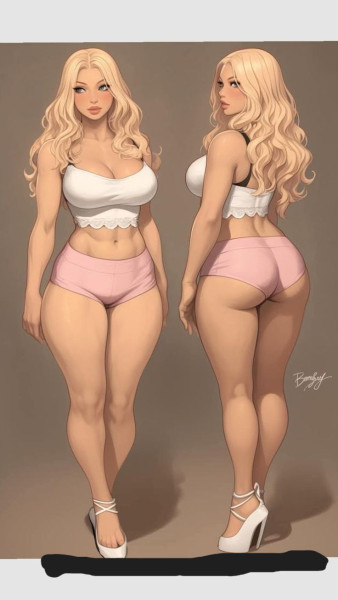 Boneca lolli manga menina mulher women Modèles 3D en vedette .c4d .max .obj .3ds .fbx .stl .blend