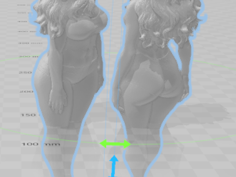Boneca lolli manga menina mulher women Modèles 3D en vedette