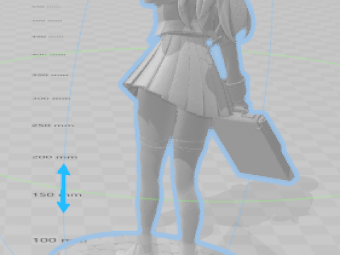 Boneca lolli manga menina mulher women Model Cetak 3D