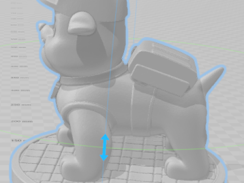 Boneco powpatrol patrulha canina cachorro resgate 3D Baskı Modeli