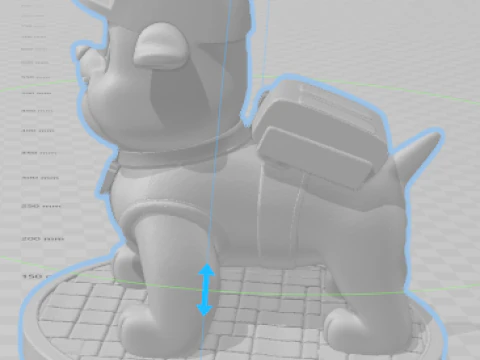 Boneco powpatrol patrulha canina cachorro resgate 3D Print Model