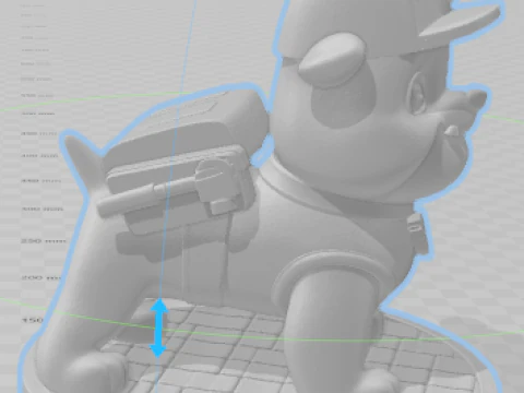 Boneco powpatrol patrulha canina cachorro resgate 3D Print Model