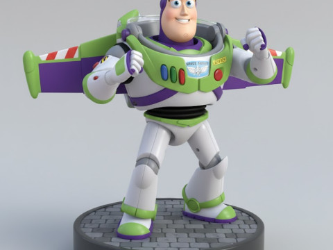 Boneco buzz light toy story 3D Принт Модель