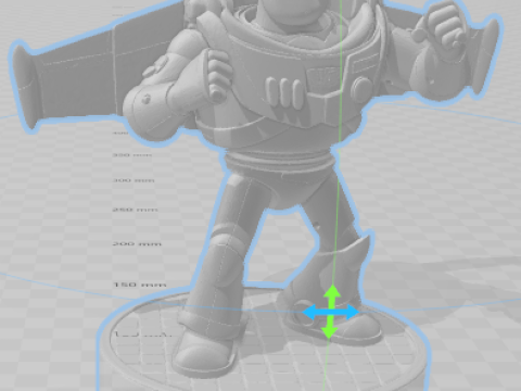Boneco buzz light toy story Model Cetak 3D